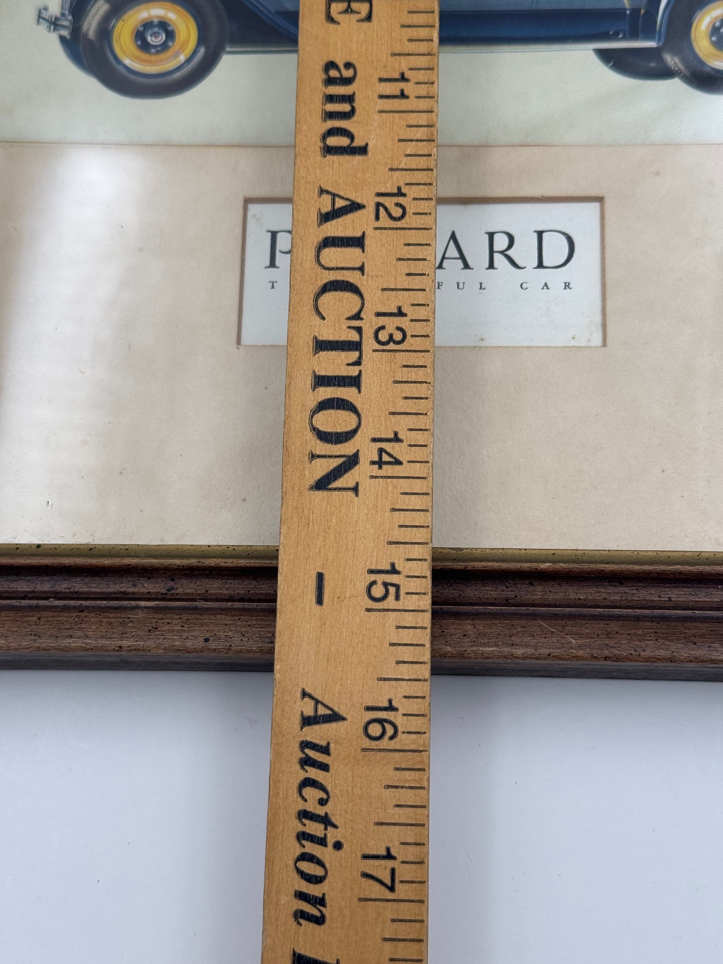 Vintage Packard Advertisement Framed