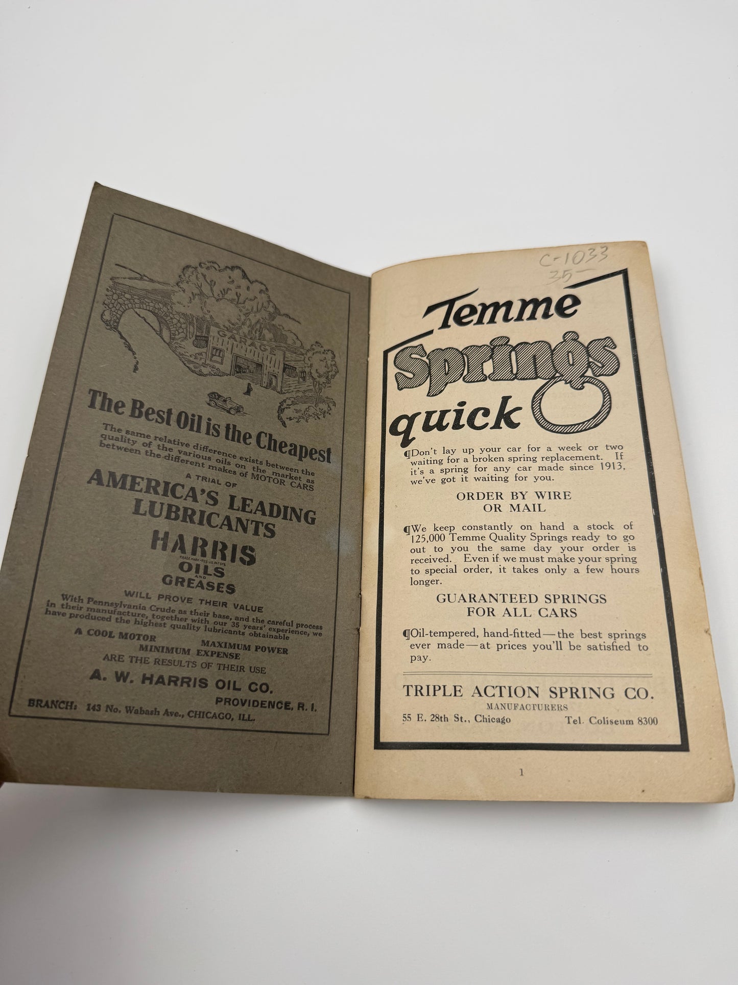 Vintage Road Map Guide To Blazed Trail