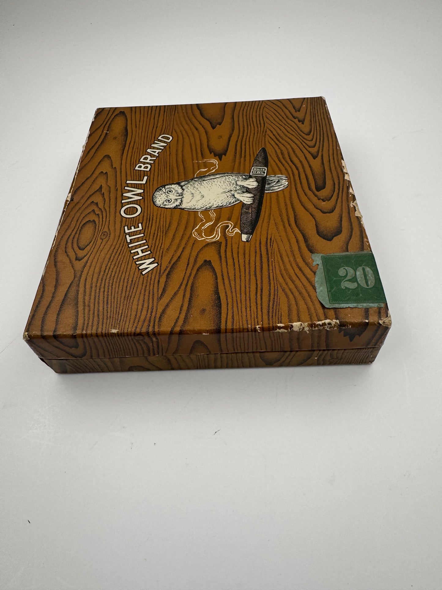 Vintage White Owl Cigars Box Empty