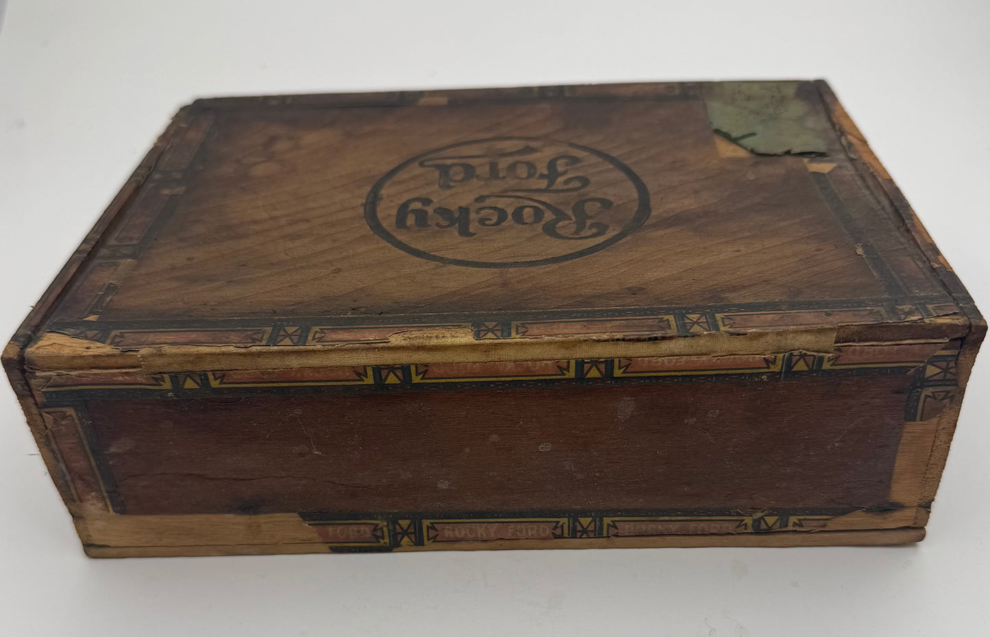 Vintage Cigar Box Rocky Ford Native American 5 Cent
