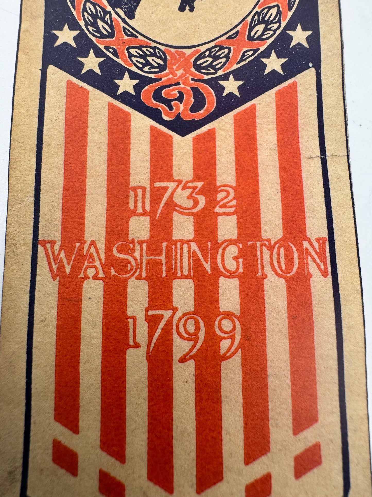 Vintage George Washington Commemorative Pass
