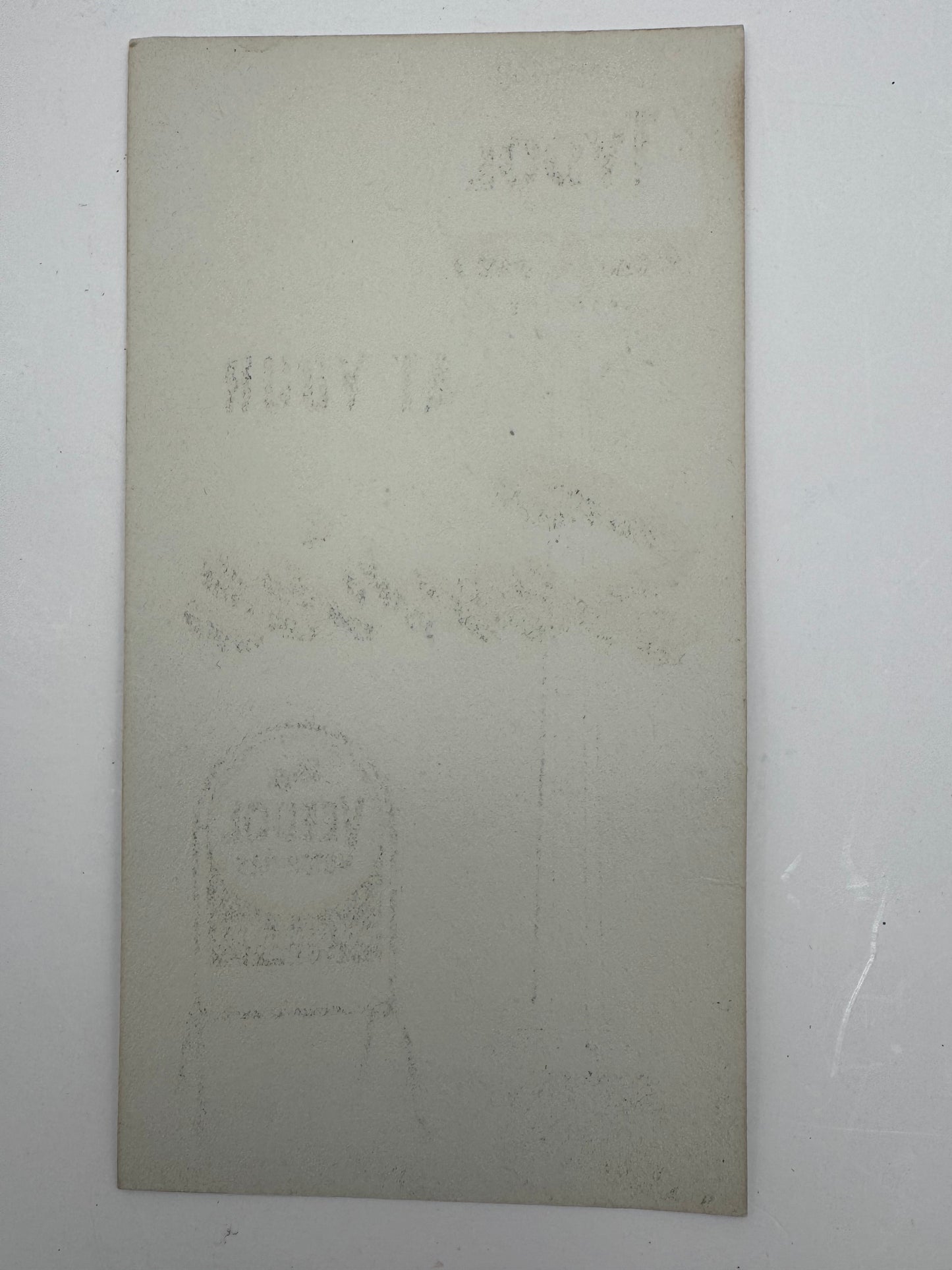Vintage Tydol Veedol Ink Blotter NOS
