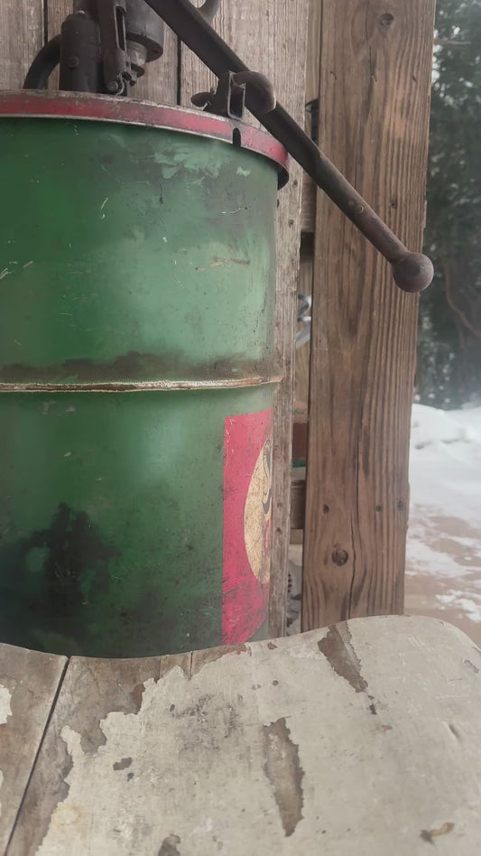 Vintage Dixie Maid Syrup Can Paper Label 1930s